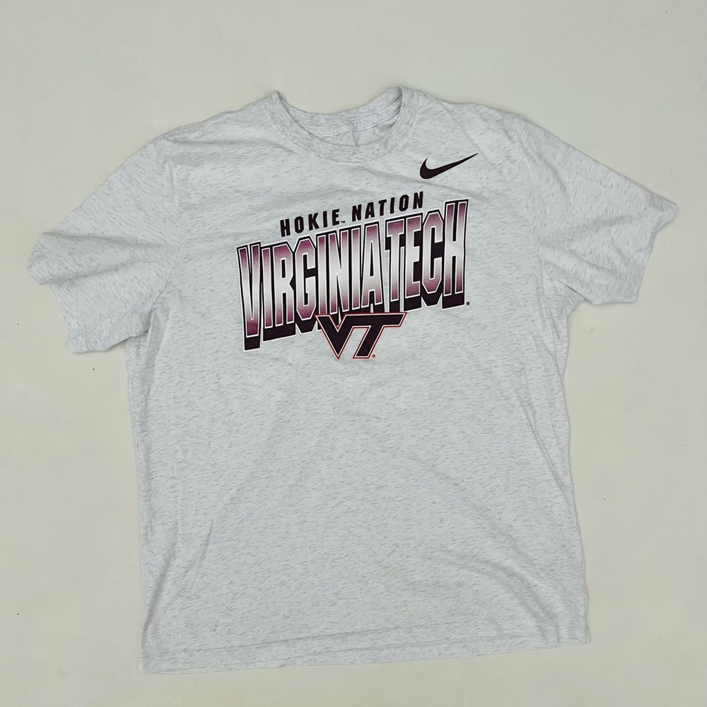 Nike Virginia Tech Hokies dri fit men’s XL t shirt